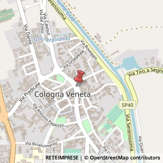 Mappa Via Dea Piccini, 20, 37044 Cologna Veneta, Verona (Veneto)