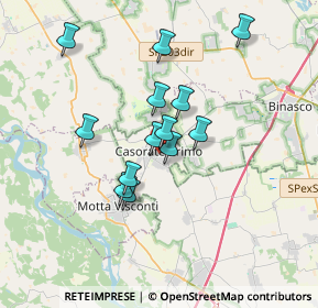 Mappa Via Anselmo Dall'Orto, 27022 Casorate Primo PV, Italia (2.86462)