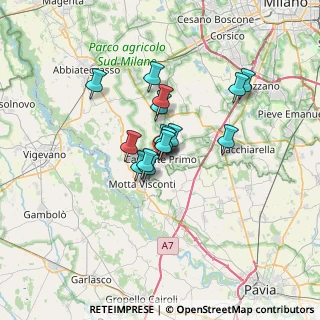 Mappa Via Anselmo Dall'Orto, 27022 Casorate Primo PV, Italia (4.532)