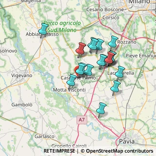 Mappa Via Anselmo Dall'Orto, 27022 Casorate Primo PV, Italia (5.959)