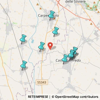 Mappa Str. Poiano Sopra, 46042 Castel Goffredo MN, Italia (3.91727)