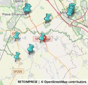 Mappa Via Fratelli Cairoli, 27015 Landriano PV, Italia (5.22)