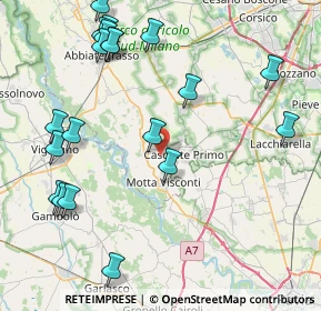 Mappa Cascina Molinetto, 20080 Besate MI, Italia (10.1125)