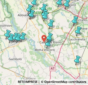 Mappa Cascina Molinetto, 20080 Besate MI, Italia (9.8475)