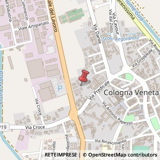 Mappa Via Predicale, 2A, 37044 Cologna Veneta, Verona (Veneto)