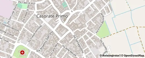 Mappa Casorate Primo