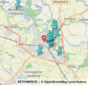 Mappa 26900 Lodi LO, Italia (1.18273)