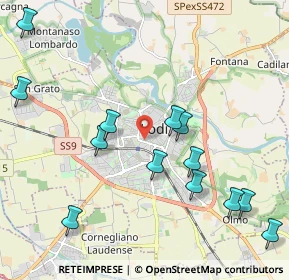 Mappa 26900 Lodi LO, Italia (2.37231)