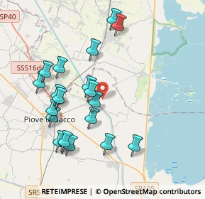 Mappa Via Trento, 35028 Piove di sacco PD, Italia (3.9595)