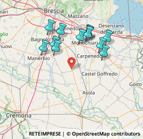 Mappa Via Cavour, 25010 Isorella BS, Italia (13.72083)