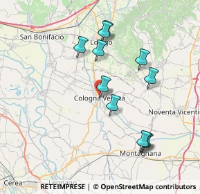 Mappa Via Cavour, 37044 Cologna Veneta VR, Italia (7.24727)