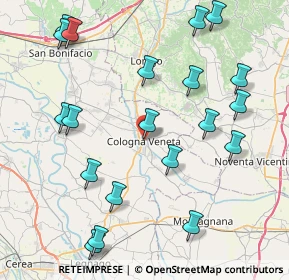 Mappa Piazza Capitaniato, 37044 Cologna Veneta VR, Italia (9.671)