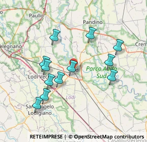 Mappa 26900 Lodi LO, Italia (7.23083)
