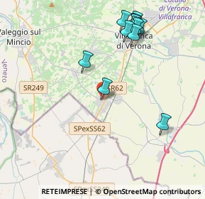 Mappa Via San Lorenzo, 37060 Mozzecane VR, Italia (4.4275)