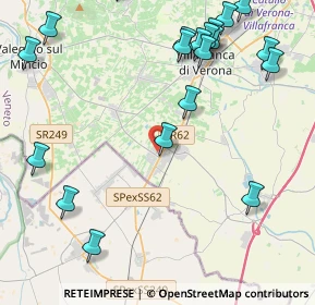 Mappa Via San Lorenzo, 37060 Mozzecane VR, Italia (5.537)