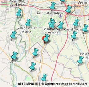 Mappa Via San Lorenzo, 37060 Mozzecane VR, Italia (9.756)