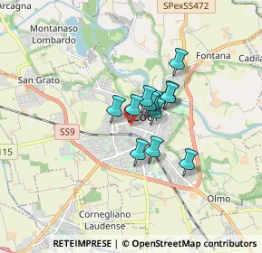 Mappa Piazzale Fiume, 26900 Lodi LO, Italia (0.96583)
