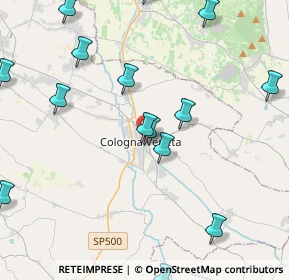 Mappa Via Nicola Domenico Cardo, 37044 Cologna Veneta VR, Italia (5.934)
