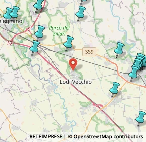 Mappa Via Privata Sicilia, 26855 Lodi vecchio LO, Italia (6.6935)