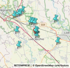 Mappa Via Privata Sicilia, 26855 Lodi vecchio LO, Italia (3.53071)