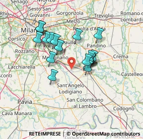 Mappa Via Privata Sicilia, 26855 Lodi vecchio LO, Italia (11.7415)