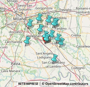 Mappa Lodi Vecchio, 26855 Lodi Vecchio LO, Italia (9.21286)