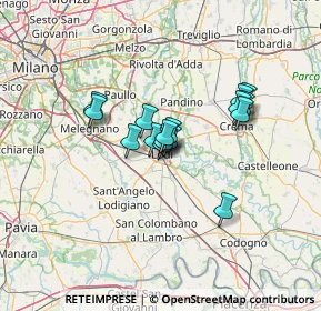 Mappa 26900 Lodi LO, Italia (9.06813)