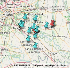 Mappa 26900 Lodi LO, Italia (9.0535)