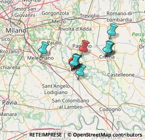 Mappa 26900 Lodi LO, Italia (8.58818)