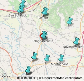 Mappa Via Dante, 37044 Cologna Veneta VR, Italia (9.7815)