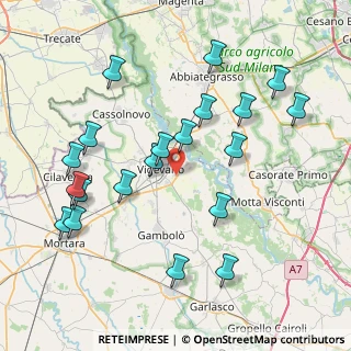 Mappa Via Cisliano, 27029 Vigevano PV, Italia (8.615)