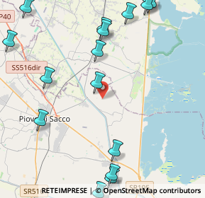 Mappa Via Trieste, 35028 Piove di Sacco PD, Italia (6.433)