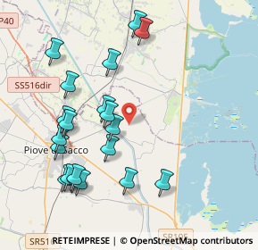 Mappa Via Trieste, 35028 Piove di Sacco PD, Italia (4.255)