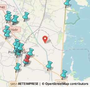 Mappa Via Trieste, 35028 Piove di Sacco PD, Italia (5.9375)