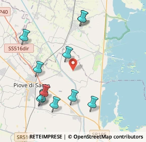 Mappa Via Trieste, 35028 Piove di Sacco PD, Italia (4.45909)