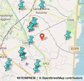 Mappa Via Trieste, 35028 Piove di Sacco PD, Italia (2.52467)