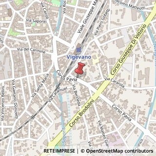 Mappa Corso Pavia, 26, 27029 Vigevano, Pavia (Lombardia)