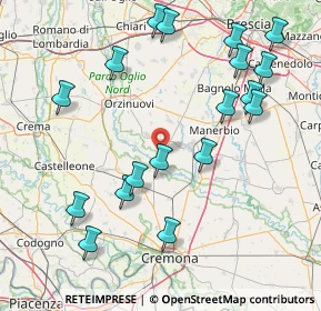 Mappa Via Suor Laura Aceti, 25027 Quinzano d'Oglio BS, Italia (18.34389)