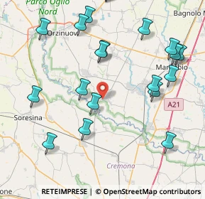Mappa Via Suor Laura Aceti, 25027 Quinzano d'Oglio BS, Italia (9.718)