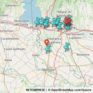 Mappa Strada Levata, 37067 Valeggio sul Mincio VR, Italia (16.46556)