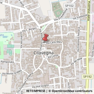 Mappa Via C. Marx, 7, 27024 Cilavegna PV, Italia, 27024 Cilavegna, Pavia (Lombardia)