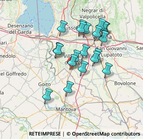 Mappa 37060 Mozzecane VR, Italia (12.234)