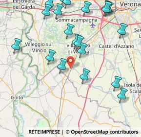 Mappa 37060 Mozzecane VR, Italia (9.7905)