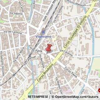 Mappa Corso Pavia, 25, 27029 Vigevano, Pavia (Lombardia)