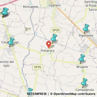 Mappa Via F. A. Vallotti, 35020 Polverara PD, Italia (4.03636)
