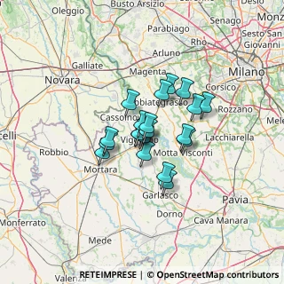 Mappa Via Giovanni Segantini, 27029 Vigevano PV, Italia (8.0735)