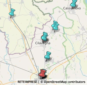 Mappa Vicolo Parrocchiale, 27024 Cilavegna PV, Italia (5.1395)