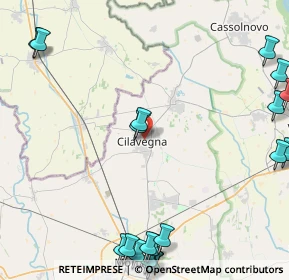 Mappa Vicolo Parrocchiale, 27024 Cilavegna PV, Italia (6.495)