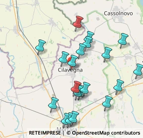 Mappa Vicolo Parrocchiale, 27024 Cilavegna PV, Italia (4.098)