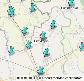 Mappa Vicolo Parrocchiale, 27024 Cilavegna PV, Italia (5.597)